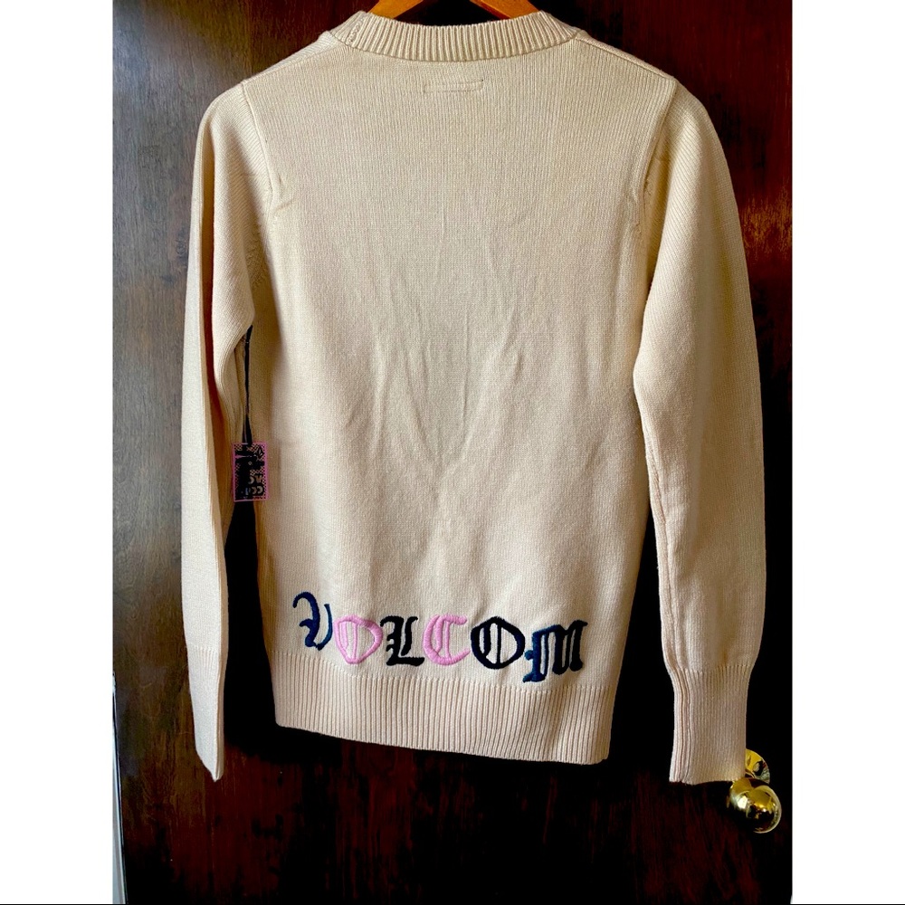 Volcom embroidered sweater